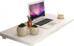 An der Wand montiertes Klappregal mit Halterungen. Klapptisch f&uuml;r K&uuml;che, Esszimmer oder Arbeitsbereich. Klappbarer Laptop-Schreibtisch. Platzsparender Wandschreibtisch (suurus: L100 x B40 cm)