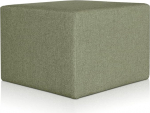 Deshome Pouf Stool Footrest 63 x 63 x 44 cm Vetth&uuml;lgav kangas: Pouffe Pouffe Minerva Olive Green: Moodne disain pouf diivanile elutuppa magamistuppa Pouffe Pouffe Minerva Olive Green