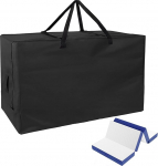 Kokkupandavad madratsikotid 4-kordne madratsi pealisplaat veekindel 500D Oxfordi kangast kandekott madratsite jaoks (madratsid ei kuulu komplekti) (135 x 50 x 65 cm)