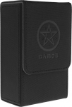 Loo idee Tarot kaardi puhul Card Deck Box PU nahast kaardi ladustamise kasti Magnetic Closure Single Case Card Box kaitsta kaardid Solid Black