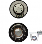 40mm k&otilde;rvaklappide k&otilde;larite osad 32ohm k&otilde;larite draiver Bose Quietcomfort QC2 QC15 QC25 QC35 QC3 AE2 OE2 Studio Studo 2.0 Solo 2 40mm k&otilde;rvaklappide draiveri jaoks