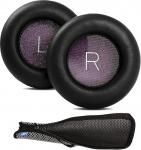 ACCOUTA k&otilde;rvapadjad + peapael &uuml;hilduvad Plantronics Backbeat Pro k&otilde;rvaklappidega Asendatavad k&otilde;rvapadjad pehmema valgulise naha ja m&auml;luvahuga