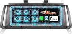 Traadita CarPlay Android autoraadio, Linux s&uuml;steemi raadio, Kiiresti k&auml;ivitatav Plug and Play iDrive multimeedia autoraadio j&auml;relpaigalduskomplekt BMW X3/X4 (2014-2016) NBT jaoks