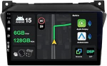 [6G + 128G] IPS 9-tolline Android 15 autoraadio Suzuki Alto Nissan Pixo 2009-2016 jaoks koos Navi Octa Core'iga [Sisseehitatud CarPlay/Android Car/DSP/Mirror Link/GPS Navi/360 Camera/Bluetooth 5.0/WiFi/USB