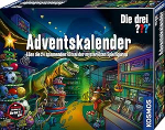 KOSMOS Die drei ??? Advendikalender, 632182, Lahendage 24 p&otilde;nevat m&otilde;istatuslikku m&auml;ngufiguuri, lastele, m&auml;nguasjade advendikalender poistele ja t&uuml;drukutele.