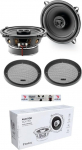 Komplekt Focal Auditor ACX-130 ACX130 2 koaksiaalset enceintes 2 h&auml;&auml;lt 13 cm 130 mm 5,25 tolli l&auml;bim&otilde;&otilde;t 50 Watt RMS ja 100 Watt Max 4 Ohm 90 dB Paar + ruudustik ja 5 kleebistikku.