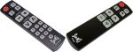 Seki Grande &otilde;ppiv universaalne kaugjuhtimispult Black & Easy Black Large Button Remote Control