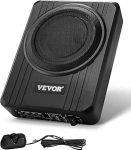 VEVOR Underseat Car Subwoofer 400W 203mm Slim Car Subwoofer koos toiteallikaga, subsystem sisseehitatud v&otilde;imendiga, k&otilde;rge / madala taseme sisend ja helitugevuse reguleerimine maasturite veoautodele