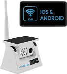 VSG 24 WLAN tagurduskaamera Touring HD akumagnet matkaauto ja veoauto jaoks, auto komplekt tagurduskaamera juhtmevaba + monitor DIY j&auml;relpaigaldatav digitaalne auto tahavaatepeegel hobuse haagis Dash Cam WiFi