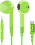 LUDOS Ferox USB C k&otilde;rvaklapid, 5-aastane garantii iPhone 16 15 Pro Max Plus Samsung Galaxy S24 S23 Ultra S22 S21 FE S20 A53 A54, USB Type C k&otilde;rvaklapid mikrofoniga In-Ear koos kaabliga iPad Pro -