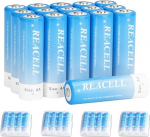 REACELL AA patareid 2800 mAh laetav 16 Mignon AA NI-MH 1,2 V akude pakend madala enesepuhastusega koos hoiukarbiga