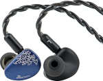 LINSOUL Kiwi Ears Cadenza II 10mm Titanium Driver In-Ear Monitor, HiFi Wired IEM k&otilde;rvaklapid KARS 2.0-ga, t&auml;pne helitasakaal, CNC esiplaat muusikutele, audiofiilidele ja m&auml;ngijatele (sinine)
