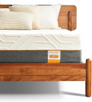 Inofia King Memory Foam Mattress with Fire Retardant Medium Mattress Back Pain Relief and Luxury Knitted Fabric Mattress (150 x 200 x 20 cm) Small Pack Size