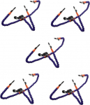 Gadpiparty 5s&auml;tze Soldering Station Mit Flexiblen Armen Und Drehbaren Klemmen L&ouml;tstation F&uuml;r Pcb-reparaturen F&uuml;r -projekte Und Elektronikreparaturen