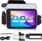 Sxhlseller Handheld Inkjet Printer with HD Touchscreen - Portable for Industrial Applications with 28 Languages and 600 DPI