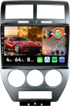 MSD Android 15 autoraadio Jeep Compass 1 MK (2006-2010), 4G + 64G, Octa-Core GPS navigatsiooniraadio, CarPlay Android autojuhtimisseade, Dual-Band WiFi DSP DAB, tagurduskaamera, 2 DIN 10.1