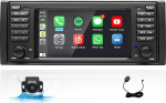 Android 14 7' 2+64G autostereo BMW 5 seeria E53 1996-2007 &uuml;hilduv Carplay Android autoraadio IPS puuteekraaniga/Bluetooth/Mirror Link/FM/AMiga