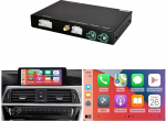 Retrofit Kit Decoder koos traadita CarPlay & Android Car Mirrorlink Navigation BMW 1 3 5 6 7 seeria 2008-2012 X1 X3 X5 X6 CIC s&uuml;steem E70 E71 F25 E84 2009-2015 aasta (ei sobi F20 f30 jaoks)
