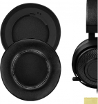 Geekria k&otilde;rvapadi asendusosa Razer Kraken 7.1 Chroma V2 USB Gaming Headsetile/k&otilde;rvaklappide k&otilde;rvapadi/k&otilde;rvapadi/k&otilde;rvakupid/k&otilde;rvakate/k&otilde;rvaklappide remondiosad (must/plastiline r&otilde;ngas)
