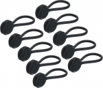 hankekaart Magnetilised kaabliklambrid, 4,3 x 0,6 tolli, mustad magnetilised kaabliklambrid, korduvkasutatavad kaabliklambrid koju, k&ouml;&ouml;ki, kontorisse, 10 tk.