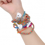 URIZONS In-Ear 3,5 mm v&auml;rviline k&otilde;rvaklappide kaabel - k&otilde;rvaklapid koos mikrofoni ja kaugjuhtimispuldiga K&auml;sitsi valmistatud kangast punutud h&otilde;imu niidiga &uuml;mbritsetud k&auml;ev&otilde;ru