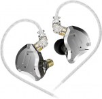 KINBOOFI KZ ZS10 Pro In-Ear Monitor k&otilde;rvaklapid HiFi KZ k&otilde;rvaklapid 4BA ja 1DD draiveritega, KZ Upgrade ZS10 Pro eemaldatava 0,75 mm 2-pin 6N OFC kaabliga (ilma mikrofonita, must)