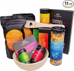 Hallingers Bread & Breakfast - Gourmet kinkekomplekt elegantses karbis kui kinkekorv hommikus&ouml;&ouml;giks (komplekt) - kingiideed j&otilde;ulud ja kingitused advendikalender | Uus kodu &otilde;nnitlused taastamine