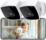 blurams 5GHz Telecamera WiFi Interno, 2K Video Camera Sorveglianza Interno Wi-Fi, Dual Band 2.4/5G, Camera per Cani, Rilevamento Movimento AI, &uuml;hildub Alexaga