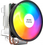 Mars Gaming MCPUARGB, RGB protsessorijahuti, 2X HCT Heatpipes, TDP 130W, PWM Silent