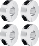 hankimise kaart 4 x 1.5cm Bore Double Split alumiinium v&otilde;lli Gaiter koos komplektkruviga