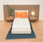 MiaSuite vahtkummist madrats 70 x 180 cm, 14 cm k&otilde;rge - Aloe Vera Kate | Plus