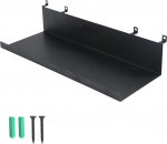 WMLBK Akustiline paneeliriiul, 17,2 x 10 cm seinariiul akustilistele paneelidele, akustilised paneelid, tarvikud, seinakorraldaja ja DIY tarvikud paneelide seinale (41,2 x 15 cm)