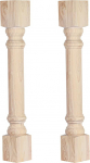 La Vane kabinetisambad 90cm H 12.7cm W 12.7cm D Traditsioonilised v&auml;rvimata kummist puidust asendusjalad suurele s&ouml;&ouml;gilauale ja k&ouml;&ouml;gilauale