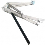 Kasvuhoone akna avamise automaatne tarvik k&uuml;lma raami ja kasvuhoone akende jaoks Topeltvedru t&otilde;stev&otilde;ime 7kg automaatne akna avamine kasvuhoonetele (h&otilde;bedane)