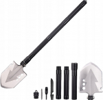 Sapier shovel - multifunctional / foldable - metallic
