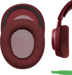 Geekria Comfort asendusk&otilde;rvaklapid SteelSeries Arctis Nova Pro Wired, Arctis Nova1, Nova3, Nova4, Nova5, Nova7 k&otilde;rvaklappidele (punane)