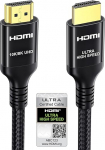 Etseinri 8K 4K HDMI 2.1 kaabel 5M, sertifitseeritud 48Gbps Ultra High Speed HDMI kaabel 4K 120Hz 8K 60Hz 10K eARC HDCP 2.2&2.3 Dynamic HDR Dolby Atmos &uuml;hildub PS5 Xbox HDTV monitoriga