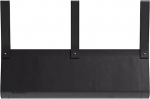 EVA SOLO Carry TV tasku must 52 x 36 x 14 cm tarvikud teleri statiivile 40-65 tolli nahast &uuml;mbris kaablite ja teleribokside peitmiseks Korralik ja kaitse lameekraaniga telerite jaoks Taani disain