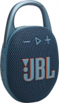 JBL Clip 5 - sinine - kaasaskantav Bluetooth-k&otilde;lariboks JBL Pro Soundi, s&uuml;gava bassi ja Playtime Boost funktsiooniga - vee- ja tolmukindel - 12 tundi kestev t&ouml;&ouml;aeg