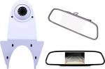 4,3-tolline tahavaatepeegli monitor + tahavaate kaamera Transporter 3. piduritule HD tagurduskaamera asendamine Mercedes Sprinter Citroen Dacia Fiat Hyundai Isuzu Nissan Opel Renault Seat jaoks