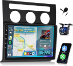 4+64 Androidi autoraadio VW Volkswagen Touran 2003-2010 juhtmevaba Carplay'ga VW Volkswagen Touran 2003-2010 jaoks