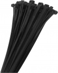 Kabelbinder Schwarz 370 mm x 7,6 mm 100 St&uuml;ck Zugfestigkeit 56,07 kg
