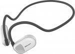 HiFuture Future Mate: 5.3 Bluetooth k&otilde;rvaklapid koos kaabliga, luukonduktsioon, spordik&otilde;rvaklapid, IPX5 veekindel, ENC 2 mikrofoniga, 8 tundi m&auml;nguaega, &uuml;hildub Android, iOS (valge)