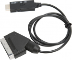 SCART kuni HDMI kaabel, 1080P konverteri adapteri kaabel koos USB toitejuhtmega audio-video jaoks, HD konverteri kaabel