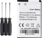 2500mAh 3.7V 361-00053-00 361-00053-04, 010-11599-00, 010-11654-03 Asendusaku, mis &uuml;hildub Garmin Alpha 200/200i/300/300i/Montana 600/600 T/600t Camo/650/650T/680T GPS akuga.