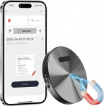 AI digitaalne helisalvesti 64GB - Mini magnetofon koos ChatGPT 4o, rakenduse kontrolli, reaalajas transkribeerimise, t&otilde;lke ja kokkuv&otilde;ttega, m&uuml;rav&auml;hendusega