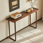 Holztisch im Landhausstil f&uuml;r den Eingangsbereich, Konsolentisch f&uuml;r Wohnzimmereingang, dekorativer Beistelltisch f&uuml;r Flur v&otilde;i Flur, ideal als Ablage hinter dem Sofa.(80 * 35 * 88cm).