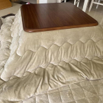 Kotatsu k&uuml;ttekohviku komplekt Kotatsu k&uuml;ttelaua 4-osaline ruudukujuline puidust tee/kohvilaud Futon vaipk&uuml;ttekohviku laud Teelaud, beež-120 x 80 x 41 cm, beež-120 x 80 x 41 cm, beež-120 x 80 x 41 cm