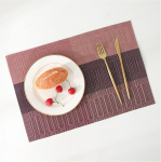 Waschbare Tischsets Rutschfeste Speisenstange Tisch Matte Umweltfreundliche Tischsat Fleckenfestes Disc Bowl Pad Decor Home Coaster Set (V&auml;rv : HG-CD018-02, Suurus : 6tk)