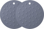Tischsets Feste und rutschfeste Tischsets, runde Tischsets aus Silikon f&uuml;r den K&uuml;chentisch, Tischschutz f&uuml;r K&uuml;che, Esszimmer, Hochzeit, Bauernhaus-Dekoration Stoffunterlage